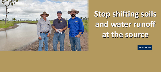 Stop shifting soils and water runoff at the source