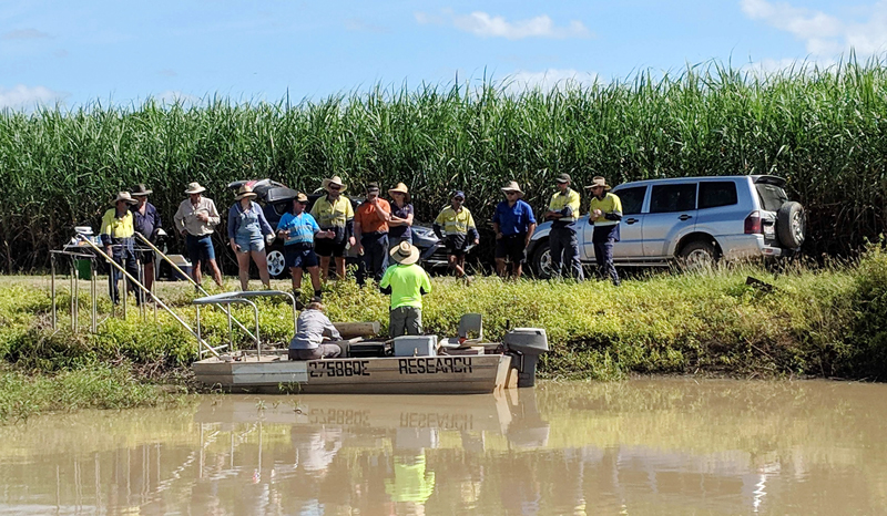 Farmers and scientists learn from each other at Horseshoe Lagoon